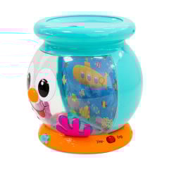 Двуязычная обучающая игрушка интерактивная KIDDI SMART Smart-Аквариум 15 см Разноцветный KD220266 Шостка