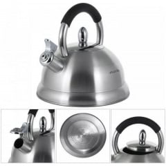 Чайник для плиты Kamille 2,7 л Серебристый DP262139 Киев