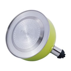 Кухонний green чайник со свистком из нержавеющей стали 2.5л Kamille KL225379 Костополь