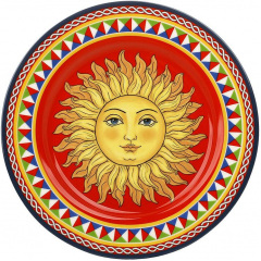 Набір тарілок Bona Sun 19 см Різнокольоровий DP262886 Київ