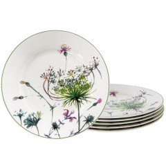 Набір тарілок Lefard Garden Muse 19 см Різнокольоровий AL262829 Дніпрорудне