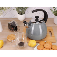 Чайник для плиты Boiling Water 2,5л olive Kamille DP262131 Дзензелевка