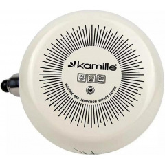 Эмалированый чайник для плиты Lavender из нержавеюшей стали 2,5л Kamille DP262121 Днепрорудное