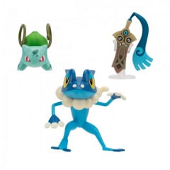 Фігурки ігрові Pokemon Honedge-Bulbasaur-Frogadier W19 Різнокольоровий 3 шт KD229667 Київ