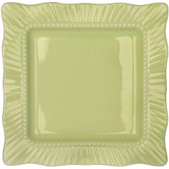 Набір квадратних тарілок BonaDi Green 20х20 см Салатовий 6 шт DP230991 Конотоп