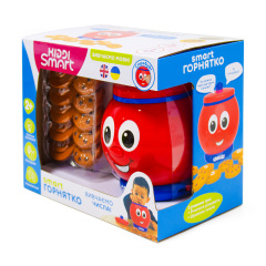 Двомовна навчальна іграшка інтерактивна KIDDI SMART Smart-горщик 15 см Різнокольоровий KD220267 Бердянськ