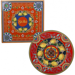 Набор тарелок Bona Ornament 19 см Разноцветный DP262888 Киев