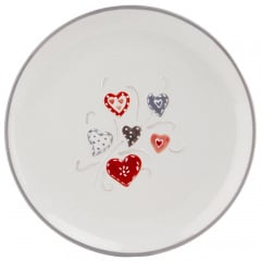 Набор сервировочных тарелок Sabefet Hearts 26 см Разноцветный 2 шт AL233256 Свесса