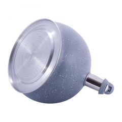 Чайник для плиты Black Granite из нержавеющей стали 3л Kamille DP262137 Смела