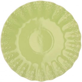 Набір круглих тарілок BonaDi Green 20 см Салатовий 6 шт DP230996