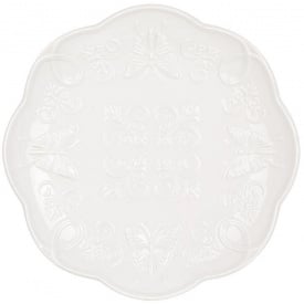 Обеденный набор тарелок BonaDi Город Ажур 31 см Белый 2 шт DP231632