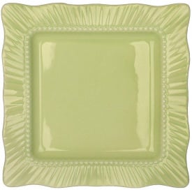 Набір квадратних тарілок BonaDi Green 30х30 см Салатовий 6 шт DP230989