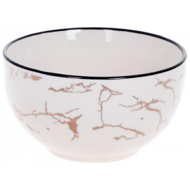 Фарфоровые пиалки BonaDi White Marble 700 мл Разноцветный 6 шт DP231093