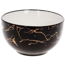 Фарфоровые пиалки BonaDi Black Marble 700 мл Разноцветный 6 шт DP231094