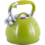 Чайник 3л из нержавеющей стали со свистком зеленый Kamille DP112949 Вольнянск