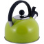 Чайник для плиты Young Leaf из нержавеющей стали 2,5л green Kamille DP262105 Дубно