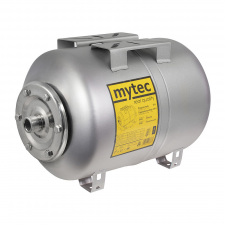 Гидроаккумулятор Mytec 24 л горизонтальный Серебристый