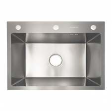 Кухонна мийка Britc HM HS6045 60x45x23 см Сірий