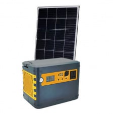 Портативна зарядна станція Brazzers BRPRS-1024W + Сонячна панель POLY 160W