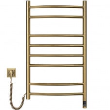 Електрична рушникосушка Navin Камелія 480х800 Sensor ліва бронза (10-507133-4880)