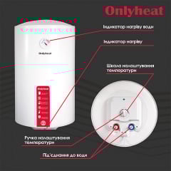 Бойлер OnlyHeat RS50L(wet) 50 л Белый Самбор