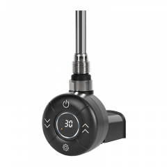 ТЕН для рушникосушки Onlyheat Amber Black Matte Pro Wi-Fi 0.6 кВт прихований монтаж Павлоград