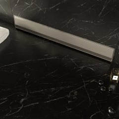 Трап линейный Britc 800 мм с сифоном пристенный Серебристый Измаил