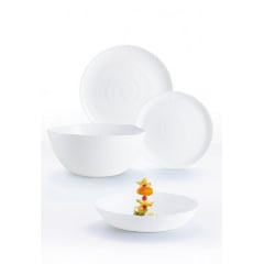 Сервіз Luminarc Ammonite White, 19 предметів (6581640) Київ