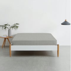 Двуспальное постельное белье Pine COSAS Зеленый 180х220 см Кобыжча