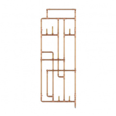 Електрична рушникосушка Terma Pajak E 1323x531 мідь тен MEG (WLPAJ132053KMIEE1MEGUX5) Вараш