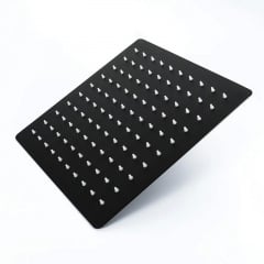 Верхній душ Britc BHS 25х25 см Чорний Миргород