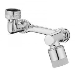 Аэратор поворотный Britc 1080 градусов 2 режима DMD 2006 Хром Буча