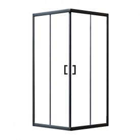 Душова кабіна Britc Orion 90x90 см без піддону Чорний