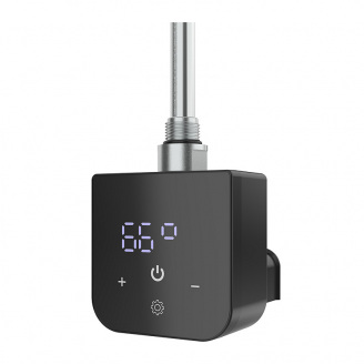 ТЕН для рушникосушки OnlyHeat Onyx Black Pro 0.6 кВт прихований монтаж Чорний