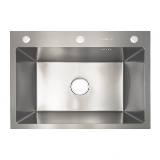 Кухонна мийка Britc HM HS6045 60x45x23 см Сірий