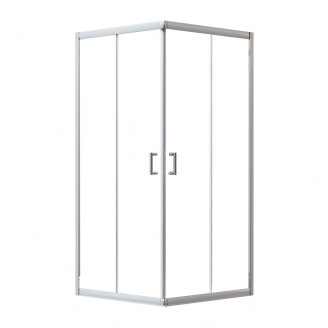 Душова кабіна Britc Orion 90x90 см без піддону Сріблястий