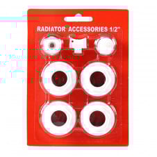 Комплект пробок для алюминиевых радиаторов Veveri FY-001 1/2 дюйм Белый