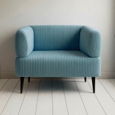 Крісло офісне Tobi Sho Бенно-1 з підлокітниками для офісу, вітальні 1000х720х750 велюр вельвет Lotus 85/BLUE