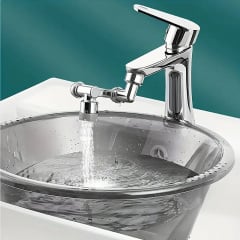 Аэратор поворотный 1080 градусов 2 режима Britc DMD 2006-ABS Серебристый Мелитополь