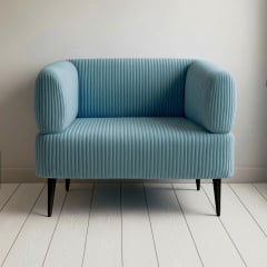 Крісло офісне Tobi Sho Бенно-1 з підлокітниками для офісу, вітальні 1000х720х750 велюр вельвет Lotus 85/BLUE Київ