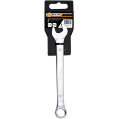 Ключ рожково-накидной Polax CrV DIN 3113 Satin finish 14 мм (25-042) Броды