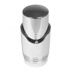 Комплект дизайн кранов с термоголовкой Ideale Duo 1/2x1/2 дюйм Хром Броды