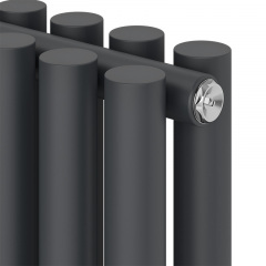 Радиатор дизайнерский Ideale Gloria 12 7/2000/413 Антрацит Кобыжча