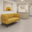 Диван офісний Tobi Sho Бенно-1 з підлокітниками для офісу, вітальні 1200х720х750 велюр вельвет Lotus 45/YELLOW Київ