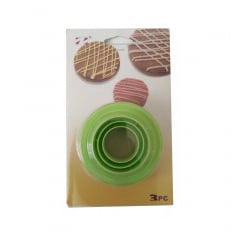 Вырубка для теста круглая двухсторонняя Винница