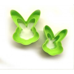 Вирубки для печива двосторонні Зайчик Kitchen 2 штуки Чортків