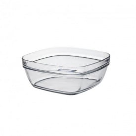 Скляний салатник Duralex Lys Carre квадратний 17х17 см 1150 мл