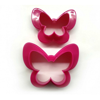 Вирубки для печива двосторонні Метелик 2 штуки