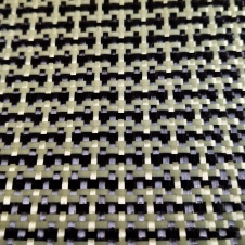 Арамидно-углеродная ткань ACWP170 165 г/м², ширина 1200 мм, 3K карбон / 1210 dtex арамид