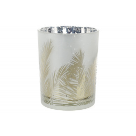 Свічник BonaDi Очерет 12.5 см Сріблястий (549-104)